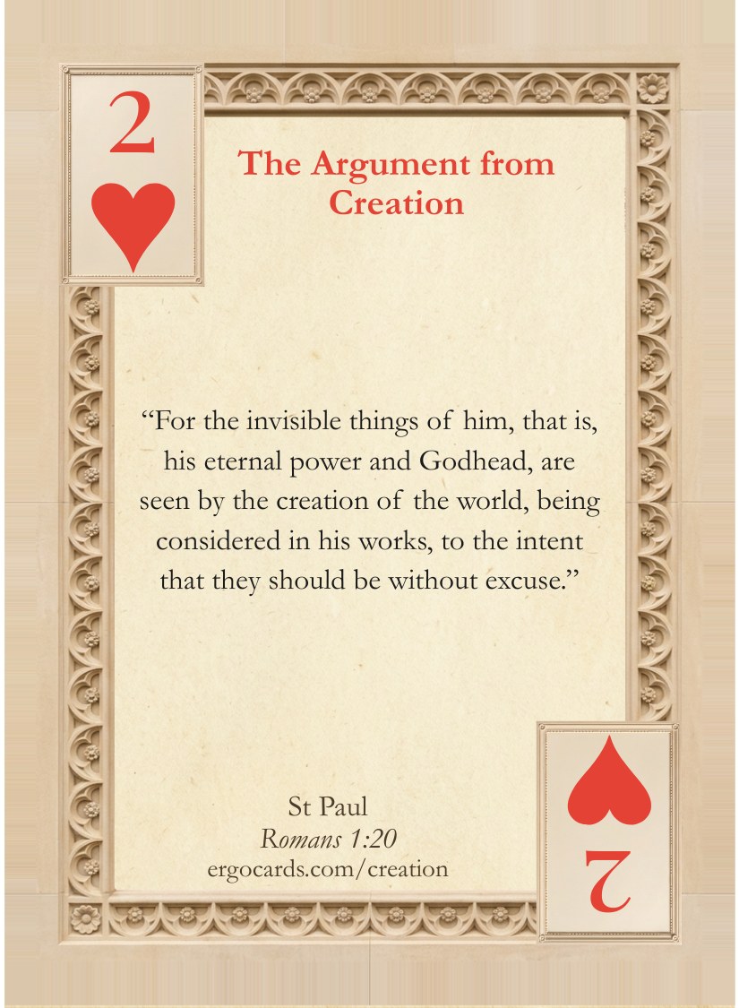 Argument from Creation, card face