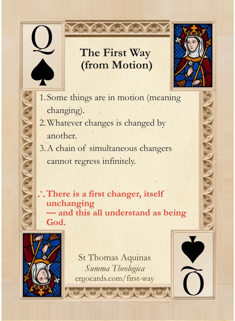 The First Way (from Motion), card face
