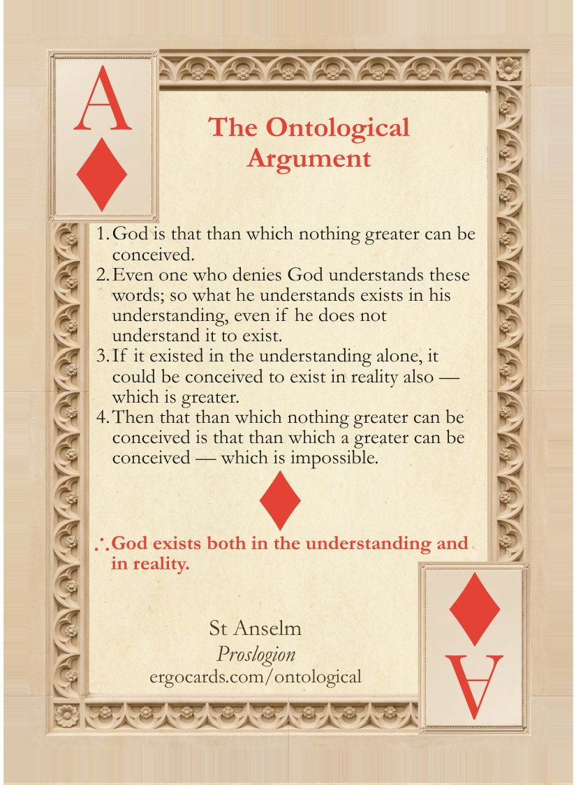 The Ontological Argument, card face